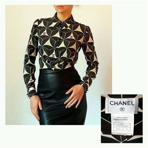 camisas chanel|Chanel blouses tops.